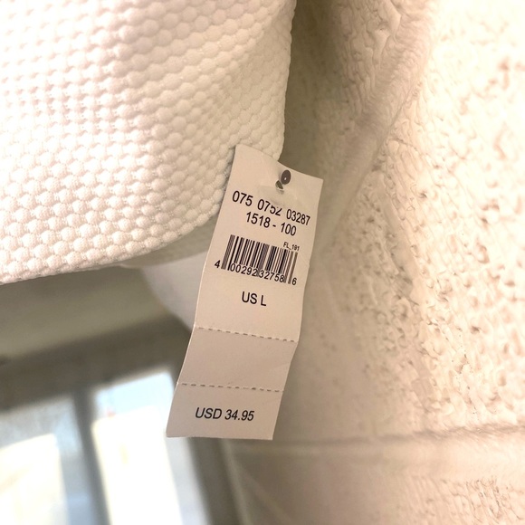 Aerie ribbed white triangle bra - Picture 7 of 9